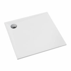 Schedline Libra White Mat štvorcová sprchová vanička 80x80 cm biela 3SP.L1K-8080/B/MG