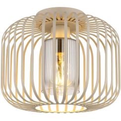 Globo Lighting Alfred stropné svietidlo 1x40 W béžová 15758D