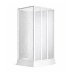 Ravak Supernova sprchový kút so sprchovou vaničkou 80x80 cm obdĺžniková biela lesklé/materiál polystyrén 8364411211