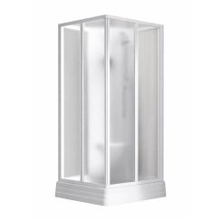 Ravak Supernova sprchový kút so sprchovou vaničkou 90x90 cm obdĺžniková biela lesklé/ 82677112ZG
