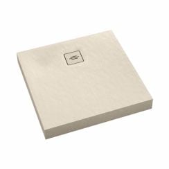 Schedline NonLimits Cashmere Stone štvorcová sprchová vanička 100x100 cm béžová 3ST.N2K-100100/PK/ST-M1/PK/ST