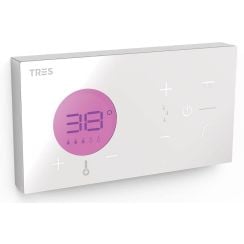 Tres Shower Technology sprchová batéria podomietková s termostatom chrómová 49286299