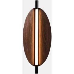 Altavola Design Nakama nástenná lampa 1x10 W čierna-drevená LA02/W_67