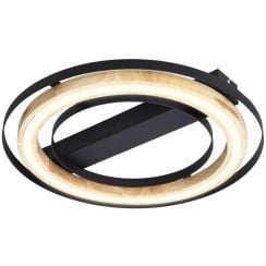 Globo Lighting Rilas stropné svietidlo 1x21 W čierna 62374608X