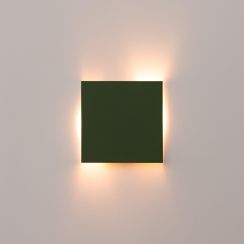 Sollux Lighting Vanta nástenná lampa 2x8 W zelená SL.2012