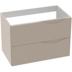 LaVita Kolorado skrinka 80.5x46x54.2 cm závesná kúpeľňová skrinka pod umývadlo béžová 5900378358527