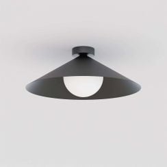 Emibig Mono stropné svietidlo 1x10 W čierna-opalová 1717/1M