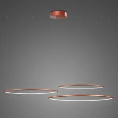 Altavola Design Led Shape závesné svietidlo 3x W medená LA075/CO3_80_in_4k_copper_Dali