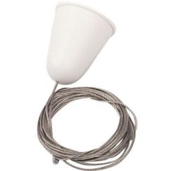 MaxLight 3F záves na lištu x W biela MHT1-P50-WH