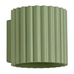 Sollux Lighting Aura nástenná lampa 1x8 W zelená SL.2410