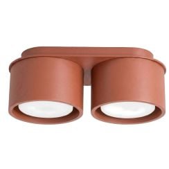 Sollux Lighting Modo stropné svietidlo 2x10 W červená SL.2451