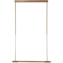 MaxLight Flusore závesné svietidlo 1x12 W medená P0659D