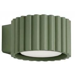 Sollux Lighting Aura nástenná lampa 1x10 W zelená SL.2615