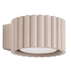 Sollux Lighting Aura nástenná lampa 1x10 W sivá SL.2619
