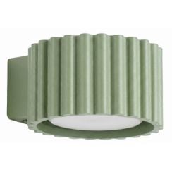 Sollux Lighting Aura nástenná lampa 1x8 W zelená SL.2623