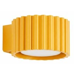 Sollux Lighting Aura nástenná lampa 1x8 W žltá SL.2624