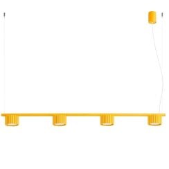 Sollux Lighting Aura závesné svietidlo 4x10 W žltá SL.2707