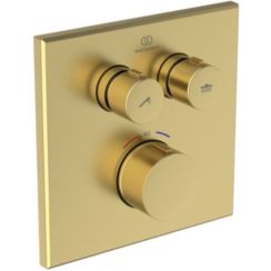 Ideal Standard Ceratherm Navigo sprchová batéria podomietková s termostatom zlatá A8581A2
