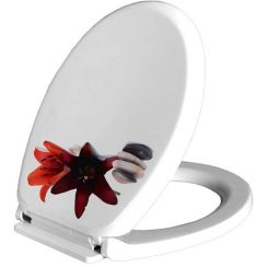 BISK Snail wc dosky s pomalým sklápaním biela 04501