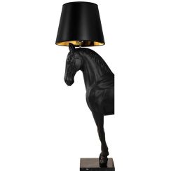 Moosee Horse Stand S stojaca lampa 1x40 W čierna-zlatá MSE1501100429