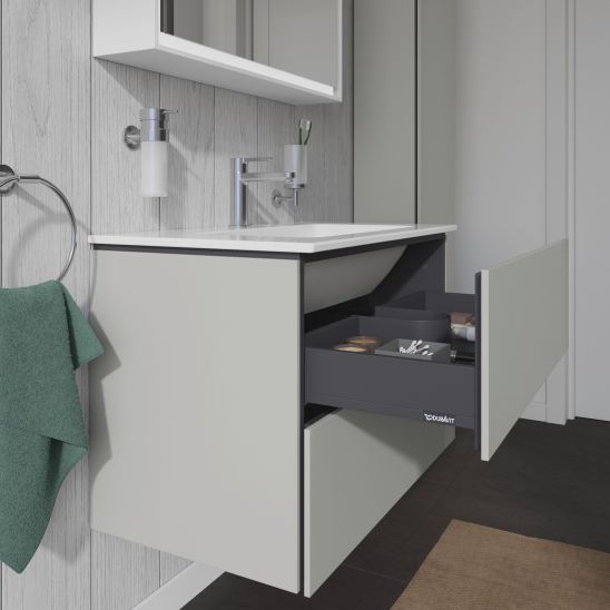 Duravit L-Cube skrinka 82x48.1x55 cm závesné pod umývadlo LC624100707