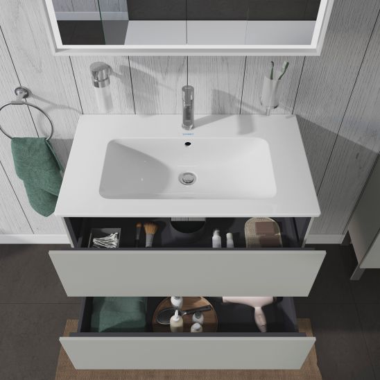 Duravit L-Cube skrinka 82x48.1x55 cm závesné pod umývadlo LC624100707