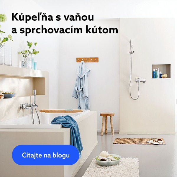 Kúpeľňa s vaňou a sprchovacím kútom