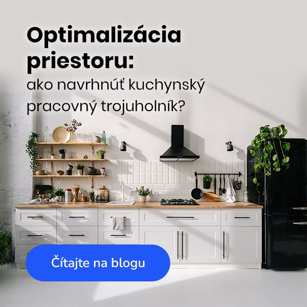 Ako navrhnúť kuchynský pracovný trojuholník?