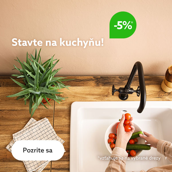 Stavte na kuchyňu -5%! 