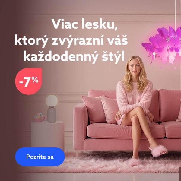 Viac lesku, ktor&yacute; zv&yacute;razn&iacute; v&aacute;&scaron; každodenn&yacute; &scaron;t&yacute;l